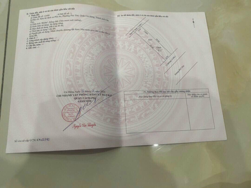 Bán nền 126B9 Phú An ( đoạn trong), Phú Thứ, Cái Răng, Cần Thơ 